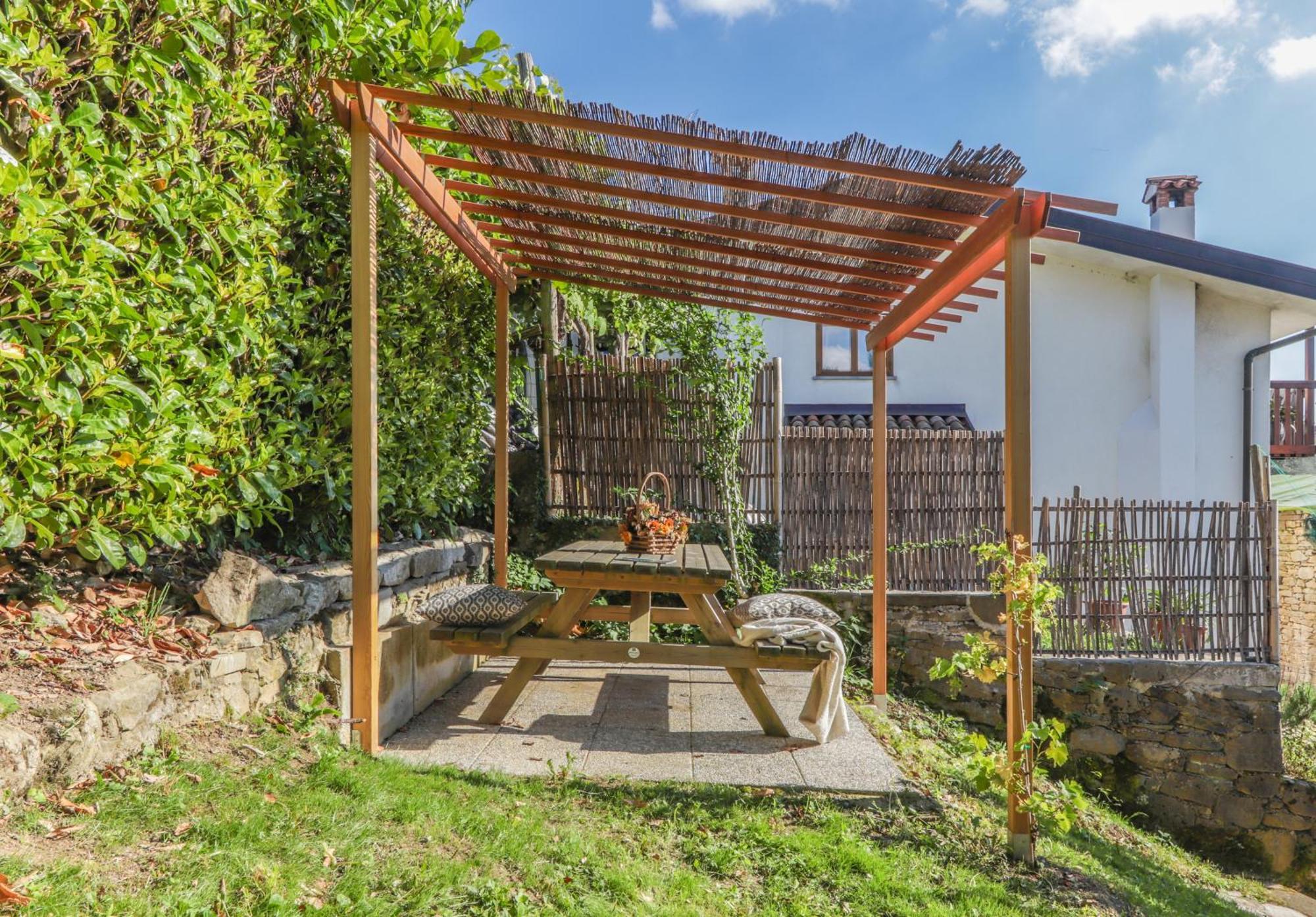 Villa Casa Cebajova Tribil di Sopra Exterior foto
